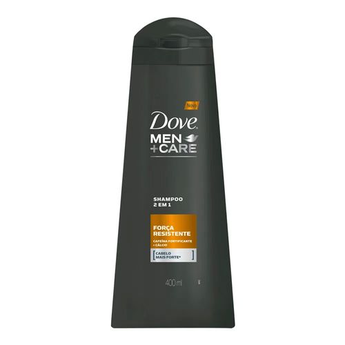 Shampoo Dove Men 2 em 1 Força Resistente 400ml