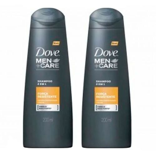 Shampoo Dove Men 2 x 1 200ml C/ 2 Unidades Shampoo Dove Men 2 x 1 200ml C/ 2 Unidades