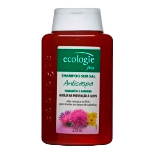 Shampoo Ecologie Anticaspa Hamamelis e Bardana 275ml