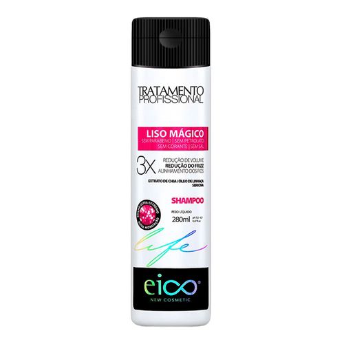 Shampoo Eico Life Liso Mágico 280ml Shampoo Eico Life Liso Mágico 280ml