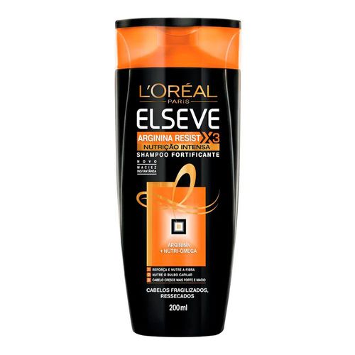 Shampoo Elseve Arginina Nutrição 200ml Shampoo Elseve Arginina Nutrição 200ml