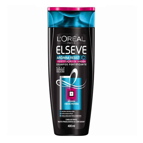 Shampoo Elseve Argx3 Resturação Massa 400ml Shampoo Elseve Argx3 Resturação Massa 400ml