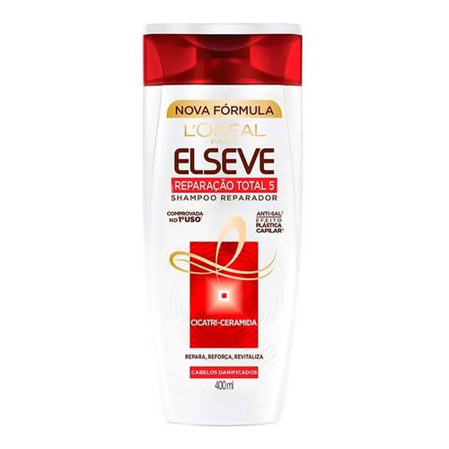 Shampoo Elseve L'Oréal Paris Reparação Total 5+ 400ml