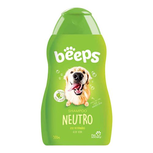shampoo-pet-society-beeps-neutro-caes-e-gatos-500ml shampoo-pet-society-beeps-neutro-caes-e-gatos-500ml