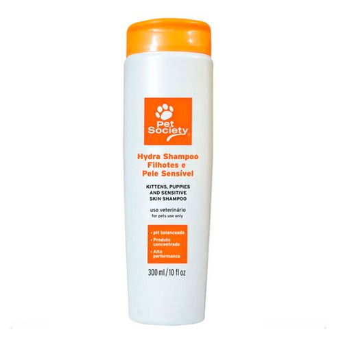 shampoo-pet-society-hydra-filhotes-e-pele-sensivel-caes-e-gatos-300ml shampoo-pet-society-hydra-filhotes-e-pele-sensivel-caes-e-gatos-300ml