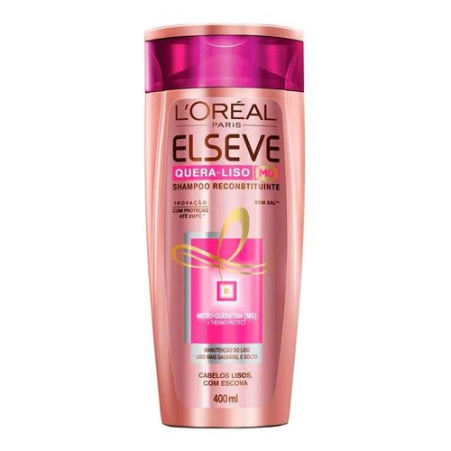 Shampoo Elseve Quera-liso Reconstituinte 400ml Shampoo Elseve Quera-liso Reconstituinte 400ml