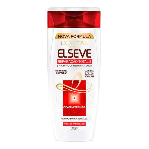 Shampoo Elseve Reparação Total 5 200ml Shampoo Elseve Reparação Total 5 200ml