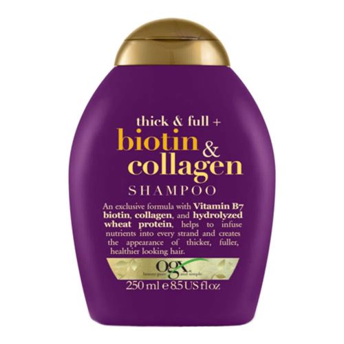 Shampoo Ogx Biotin & Collagen 250ml Shampoo Ogx Biotin & Collagen 250ml