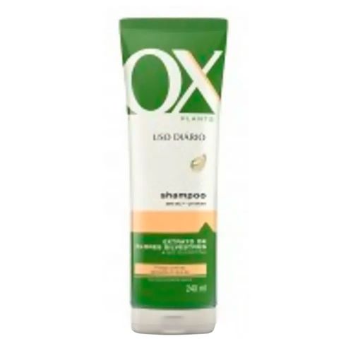 Shampoo OX Plants Todos os Tipos de Cabelos 240ml Shampoo OX Plants Todos os Tipos de Cabelos 240ml