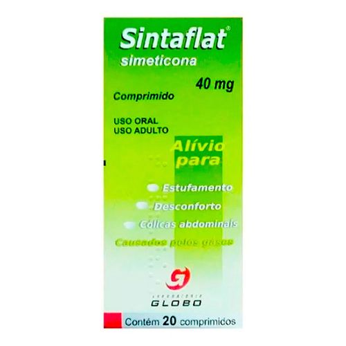 Sintaflat 40mg 20 Comprimidos