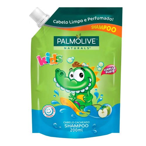 Shampoo Palmolive Naturals Kids Cabelo Cacheado Refil 200ml Shampoo Palmolive Naturals Kids Cabelo Cacheado Refil 200ml