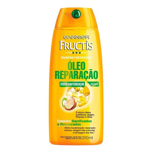 Shampoo Fructis Óleo Reparação 3 Óleos 200ml