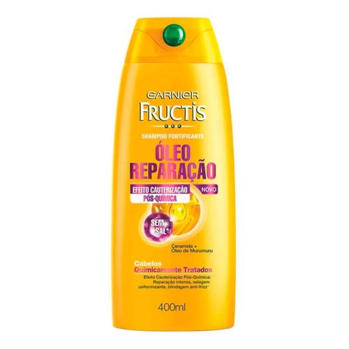 Shampoo Fructis Óleo Reparador Pós Química 400ml Shampoo Fructis Óleo Reparador Pós Química 400ml
