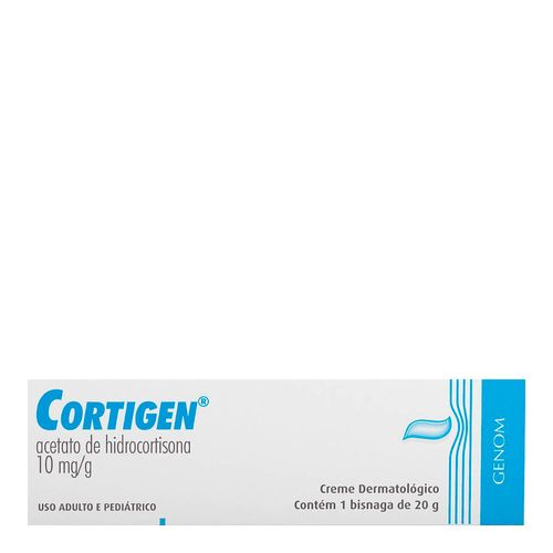 Antialérgico E Anti-Inflamatório Cortigen 10Mg/G 20G