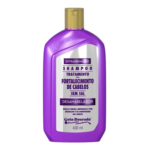 Shampoo Gota Dourada Desamarelador 430mla-dourada-desamarelador-430ml