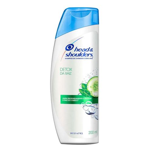 Shampoo Head & Shoulders Detox Da Raíz 200ml Shampoo Head & Shoulders Detox Da Raíz 200ml