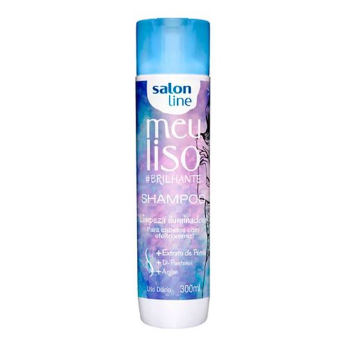 Shampoo Salon Line Meu Liso Brilhante 300ml Shampoo Salon Line Meu Liso Brilhante 300ml