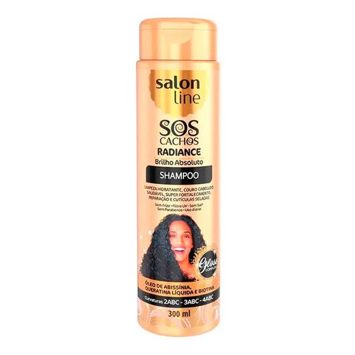 Shampoo Salon Line Sos Radiance Brilho Absoluto 300ml Shampoo Salon Line Sos Radiance Brilho Absoluto 300ml