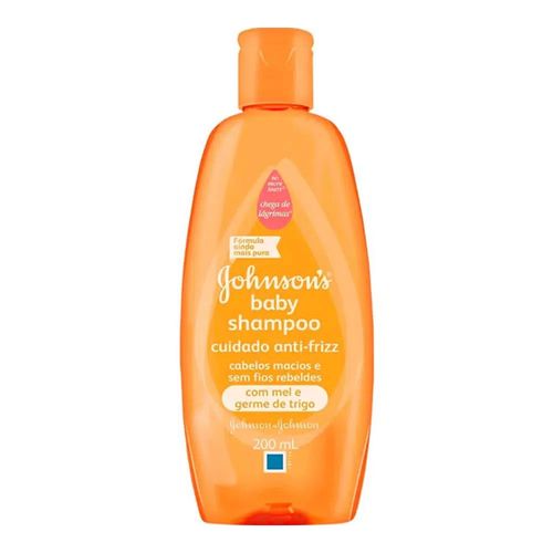 Shampoo Johnson's Baby Cuidado Anti-Frizz 200ml