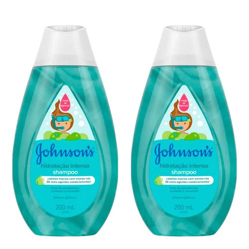 Shampoo Johnson’s Baby Hidratação Intensa 200ml 2 Unidades Shampoo Johnson’s Baby Hidratação Intensa 200ml 2 Unidades