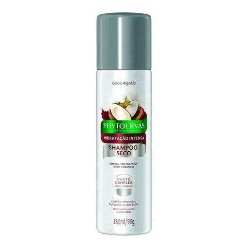 Shampoo Seco Phytoervas Hidratação Intensa 150ml Shampoo Seco Phytoervas Hidratação Intensa 150ml