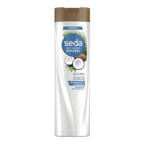 Shampoo Seda Recarga Natural Bomba Coco 325ml Shampoo Seda Recarga Natural Bomba Coco 325ml