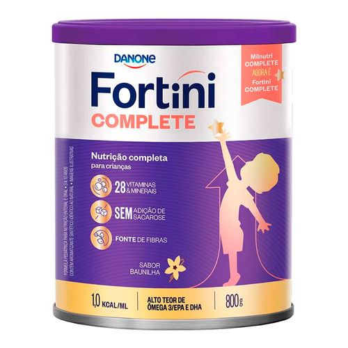 Suplemento Infantil Fortini Complete Baunilha 800G