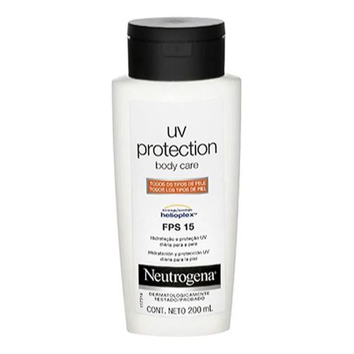 Protetor Solar Neutrogena Body Care Protection Fps 15 - 200ml Protetor Solar Neutrogena Body Care Protection Fps 15 - 200ml