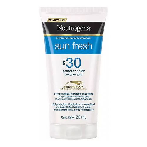 Protetor Solar Neutrogena Sun Fresh FPS 30 120ml Protetor Solar Neutrogena Sun Fresh FPS 30 120ml