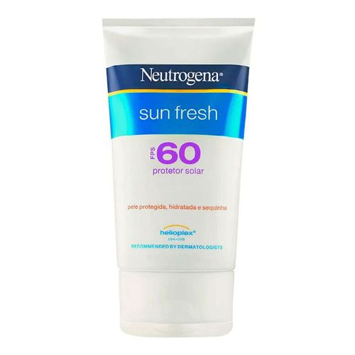 Protetor Solar Neutrogena Sun Fresh FPS 60 120ml Protetor Solar Neutrogena Sun Fresh FPS 60 120ml