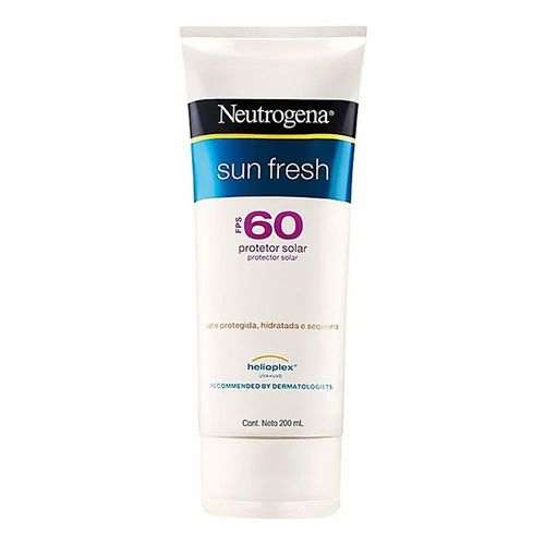 Protetor Solar Neutrogena Sun Fresh FPS 60 200ml Protetor Solar Neutrogena Sun Fresh FPS 60 200ml