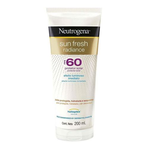 Protetor Solar Neutrogena Sunfresh Radiance Fps 60 200ml Protetor Solar Neutrogena Sunfresh Radiance Fps 60 200ml
