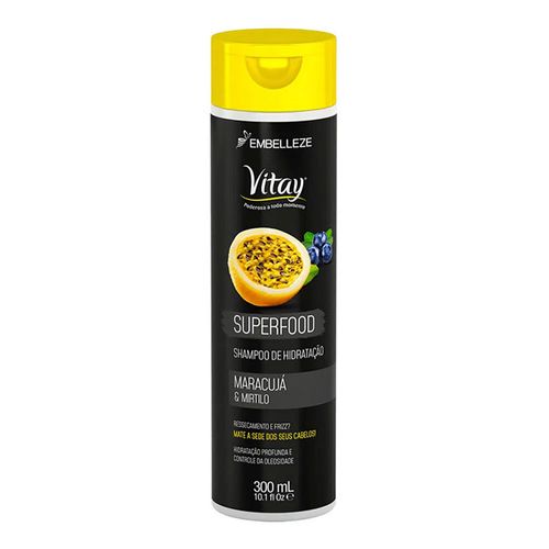 Shampoo Vitay Superfood Maracujá e Mirtilo 300ml