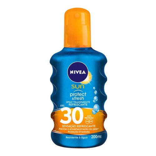 Protetor Solar Nivea Sun Invisible Spray FPS 30 200ml Protetor Solar Nivea Sun Invisible Spray FPS 30 200ml