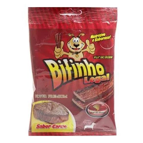Bifinho Legal Furacão Pet 60g - Sabor Carne Bifinho Legal Furacão Pet 60g - Sabor Carne