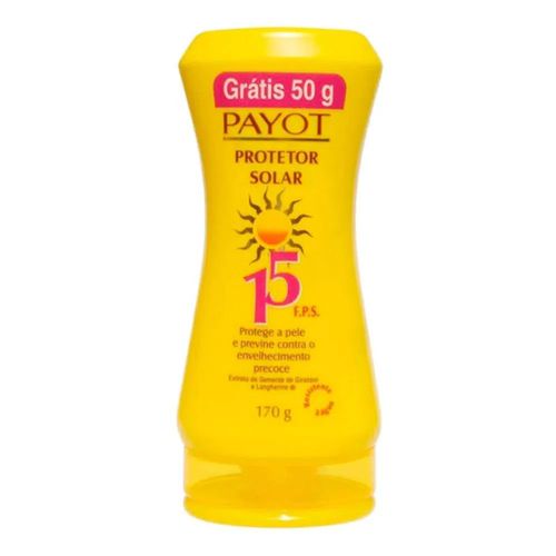 Protetor Solar Payot FPS 15 170g