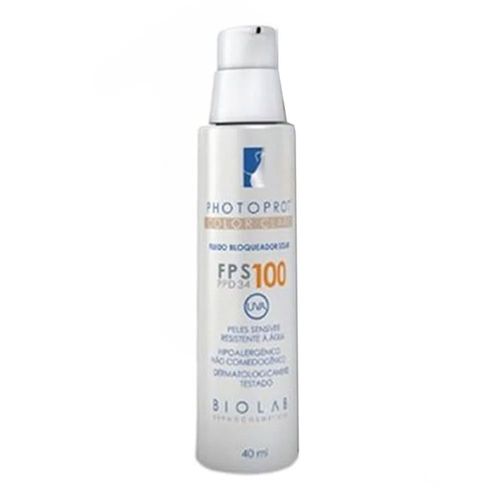 Protetor Solar Photoprot Fluído FPS 100 Color Claro 40ml