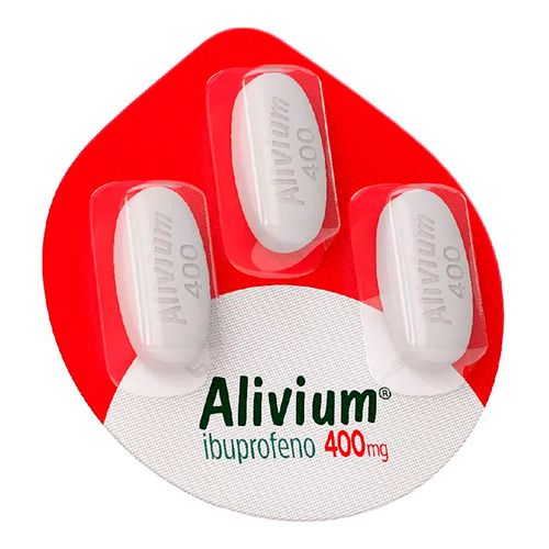 Alivium 400mg Mantecorp Farmasa 3 Cápsulas Alivium 400mg Mantecorp Farmasa 3 Cápsulas