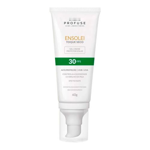 Protetor Solar Profuse Toque Seco FPS 30 Ensolei 60g Protetor Solar Profuse Toque Seco FPS 30 Ensolei 60g
