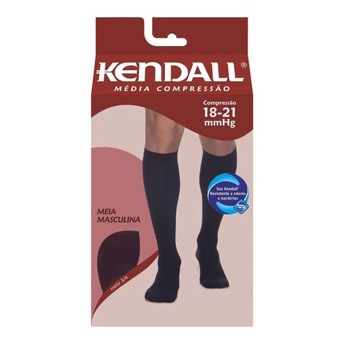 Meia Panturrilha Masculina 18-21 Media Kendall Meia Panturrilha Masculina 18-21 Media Kendall