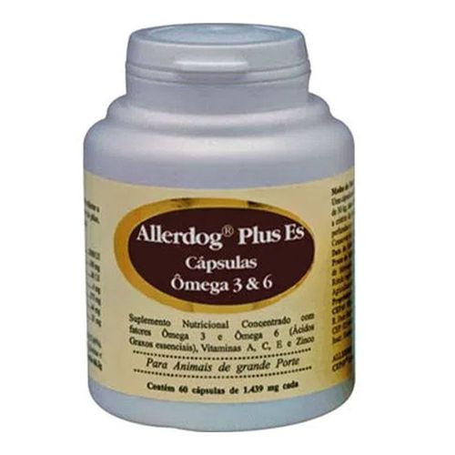 ALLERDOG PLUS ES 1439mg - frasco com 60comp. ALLERDOG PLUS ES 1439mg - frasco com 60comp.