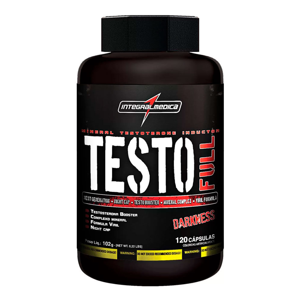 Testo Full 120 cápsulas - Integralmédica - Drogaria Sao Paulo