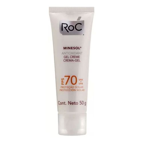 Protetor Solar Roc Minesol Antioxidante FPS 70 - 50g Protetor Solar Roc Minesol Antioxidante FPS 70 - 50g