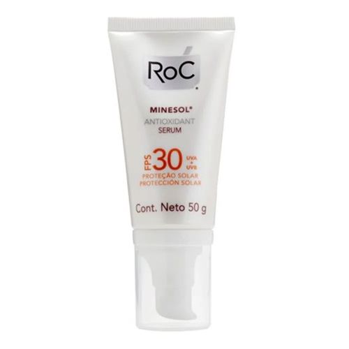 Protetor Solar Sérum Antioxidante Roc Minesol FPS 30 50g