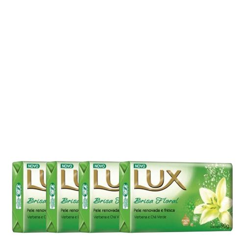 Sabonete Lux Brisa Floral 90g C/ 4 Unidades