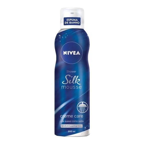 Sabonete Mousse Nivea Silk Creme Care 200ml Sabonete Mousse Nivea Silk Creme Care 200ml