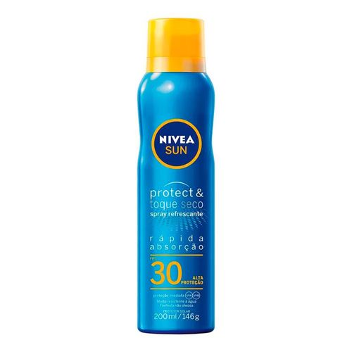 Protetor Solar Spray Nivea Sun Protect & Fresh FPS30 200ml Protetor Solar Spray Nivea Sun Protect & Fresh FPS30 200ml