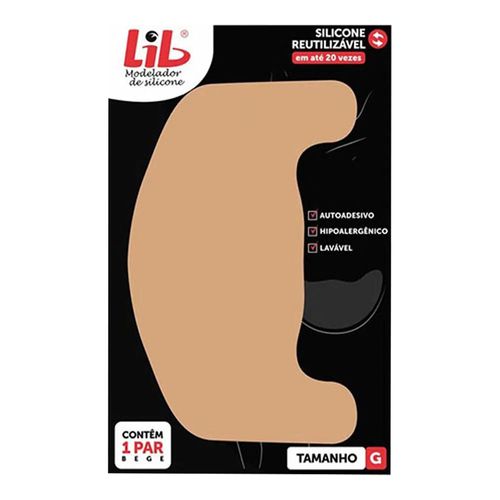 Modelador De Seio Silicone Reutilizável Lib Tamanho G