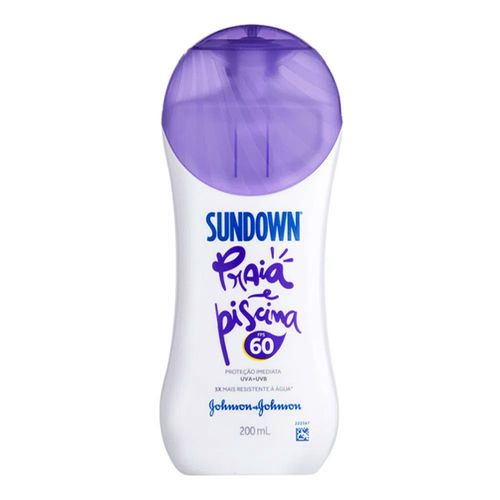 Protetor Solar Sundown FPS 60 200ml Protetor Solar Sundown FPS 60 200ml
