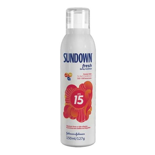 Protetor Solar Sundown Fresh Spray FPS15 150ml Protetor Solar Sundown Fresh Spray FPS15 150ml
